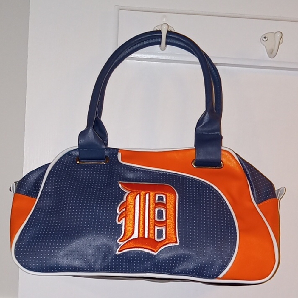 MLB Detroit Tigers Satchel Handbag NWOTS 🧡🧡🧡🐅🐅🐅